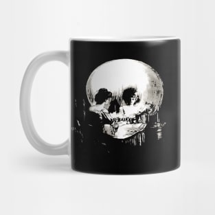 All Is Vanity Life, Death, and Existence Painting Mug